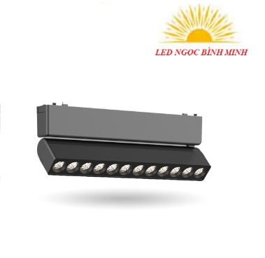 Đèn led ray nam châm siêu mỏng chiếu rọi xoay