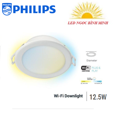 Đèn Led Downlight 12.5W D125 Wifi philips