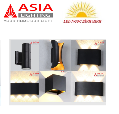 Đèn led tường Asia